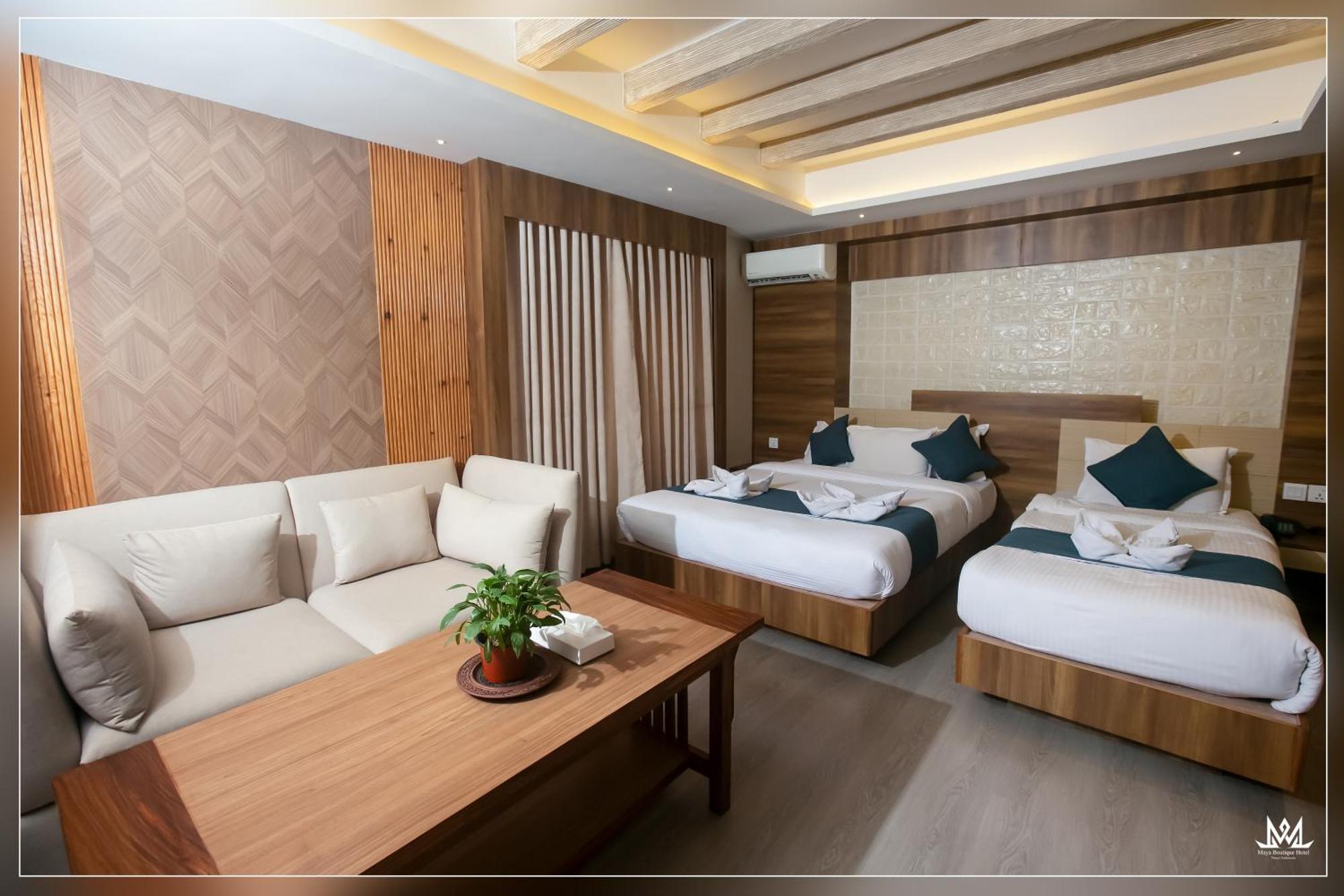 Hotel Maya Boutique & Apartment カトマンズ エクステリア 写真