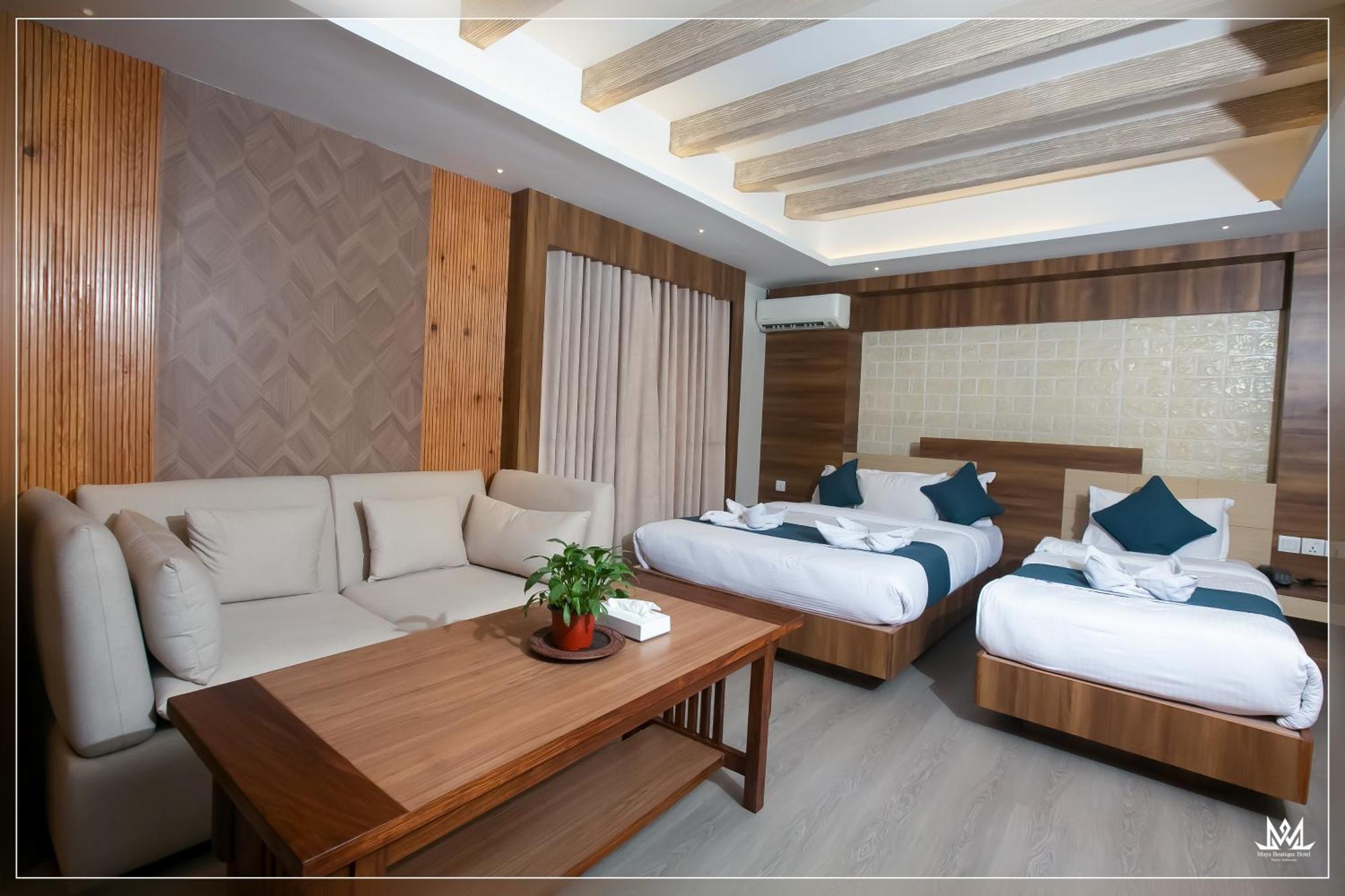 Hotel Maya Boutique & Apartment カトマンズ エクステリア 写真