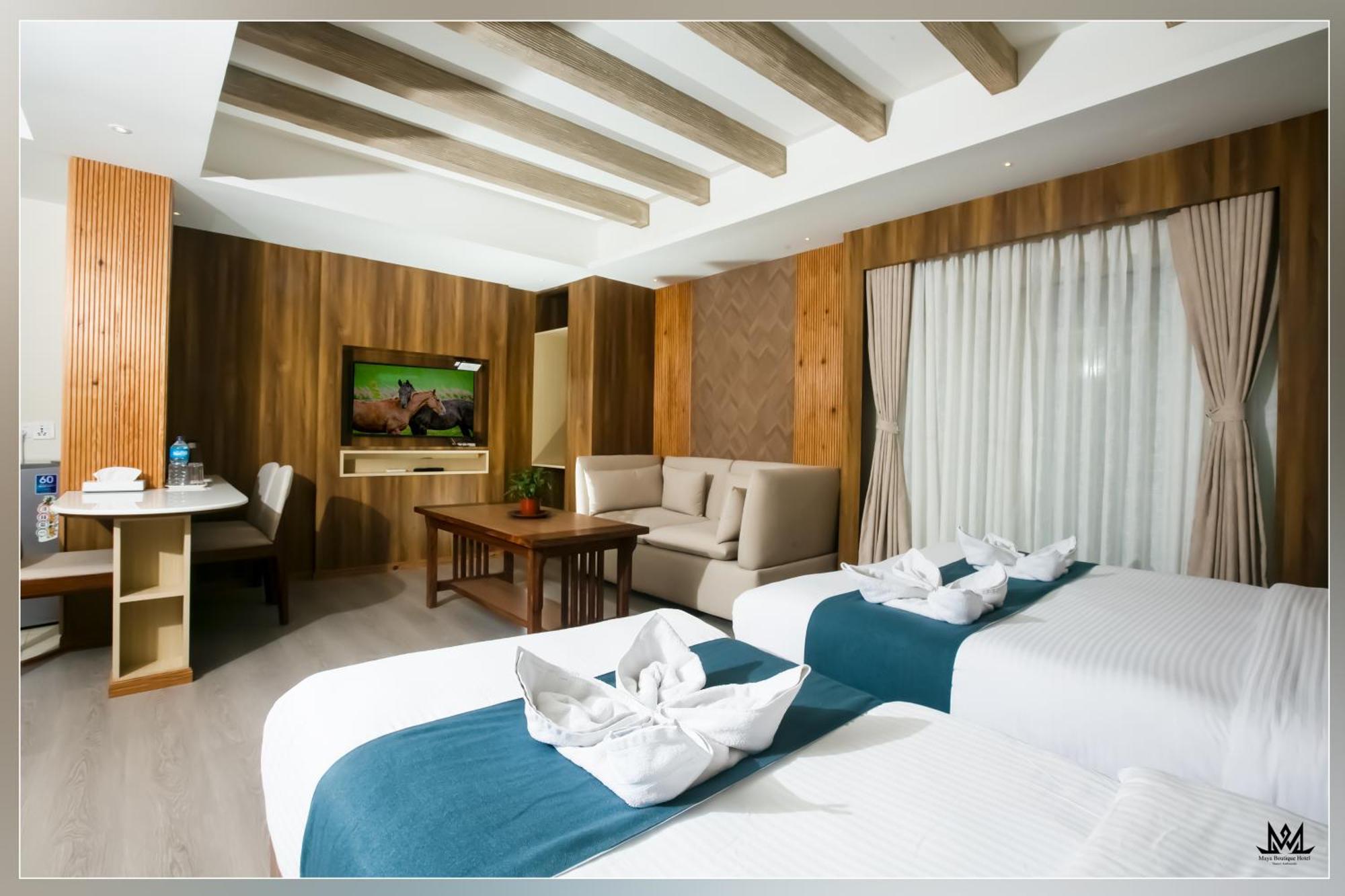 Hotel Maya Boutique & Apartment カトマンズ エクステリア 写真