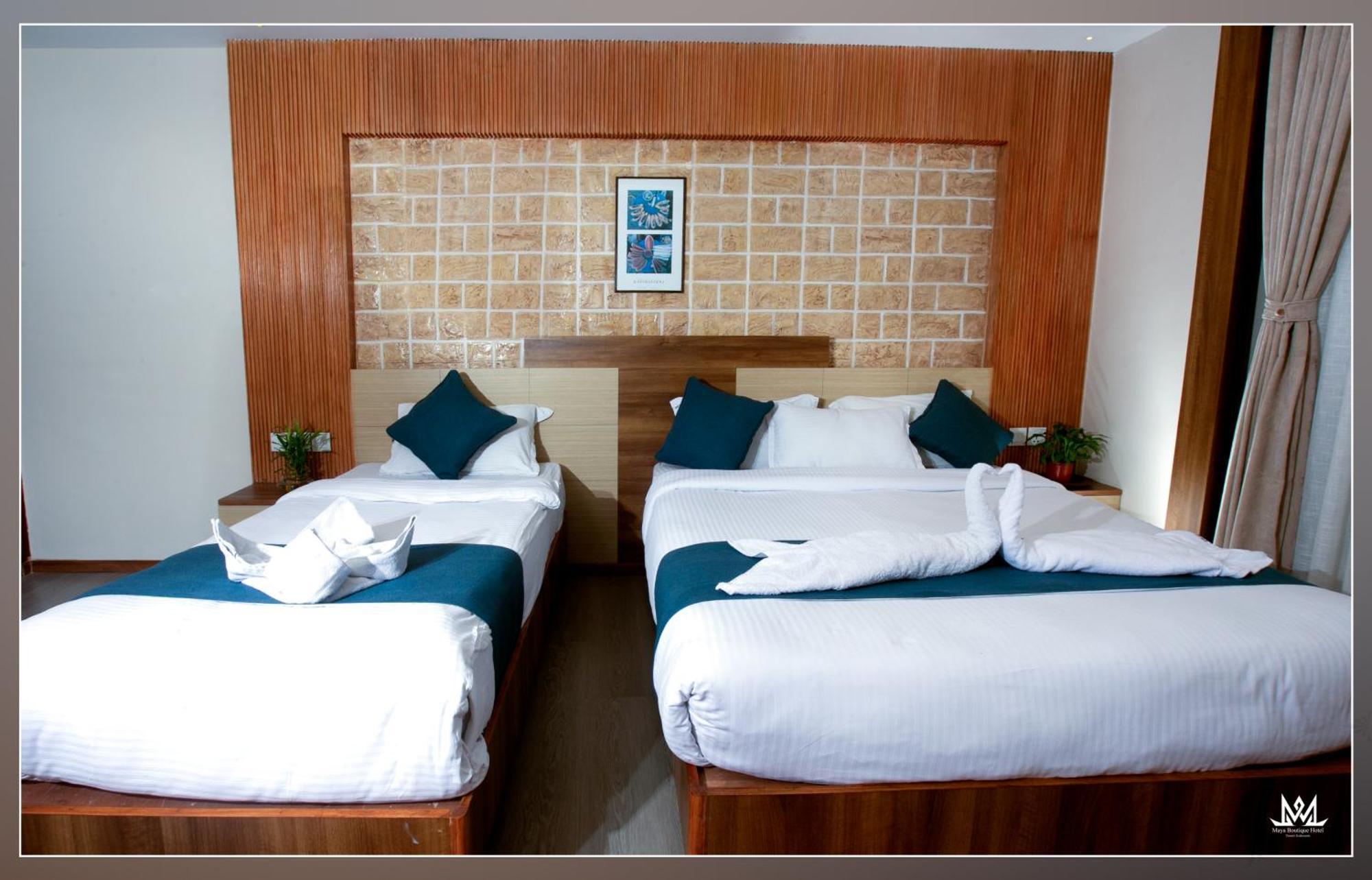 Hotel Maya Boutique & Apartment カトマンズ エクステリア 写真