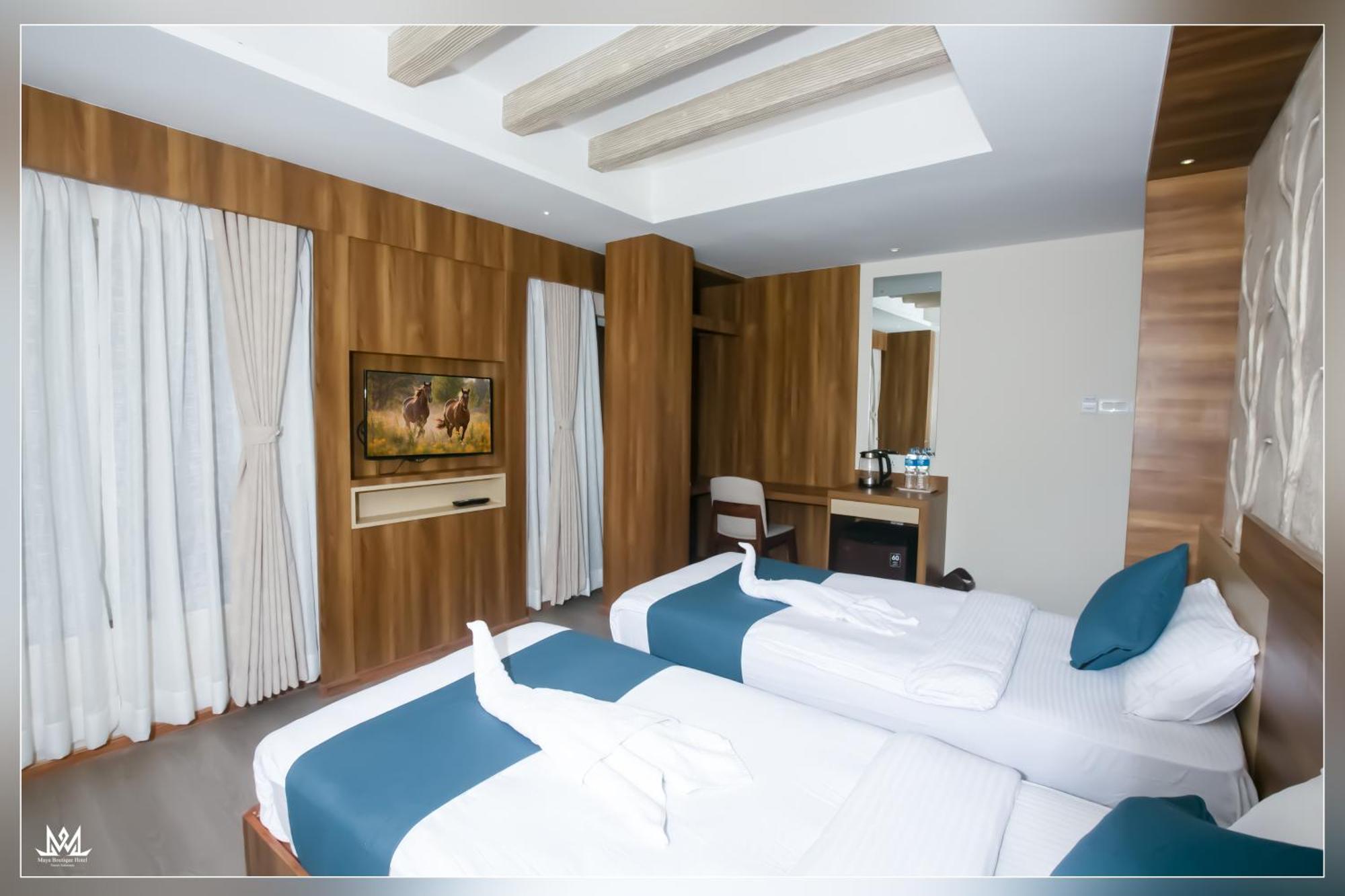 Hotel Maya Boutique & Apartment カトマンズ エクステリア 写真