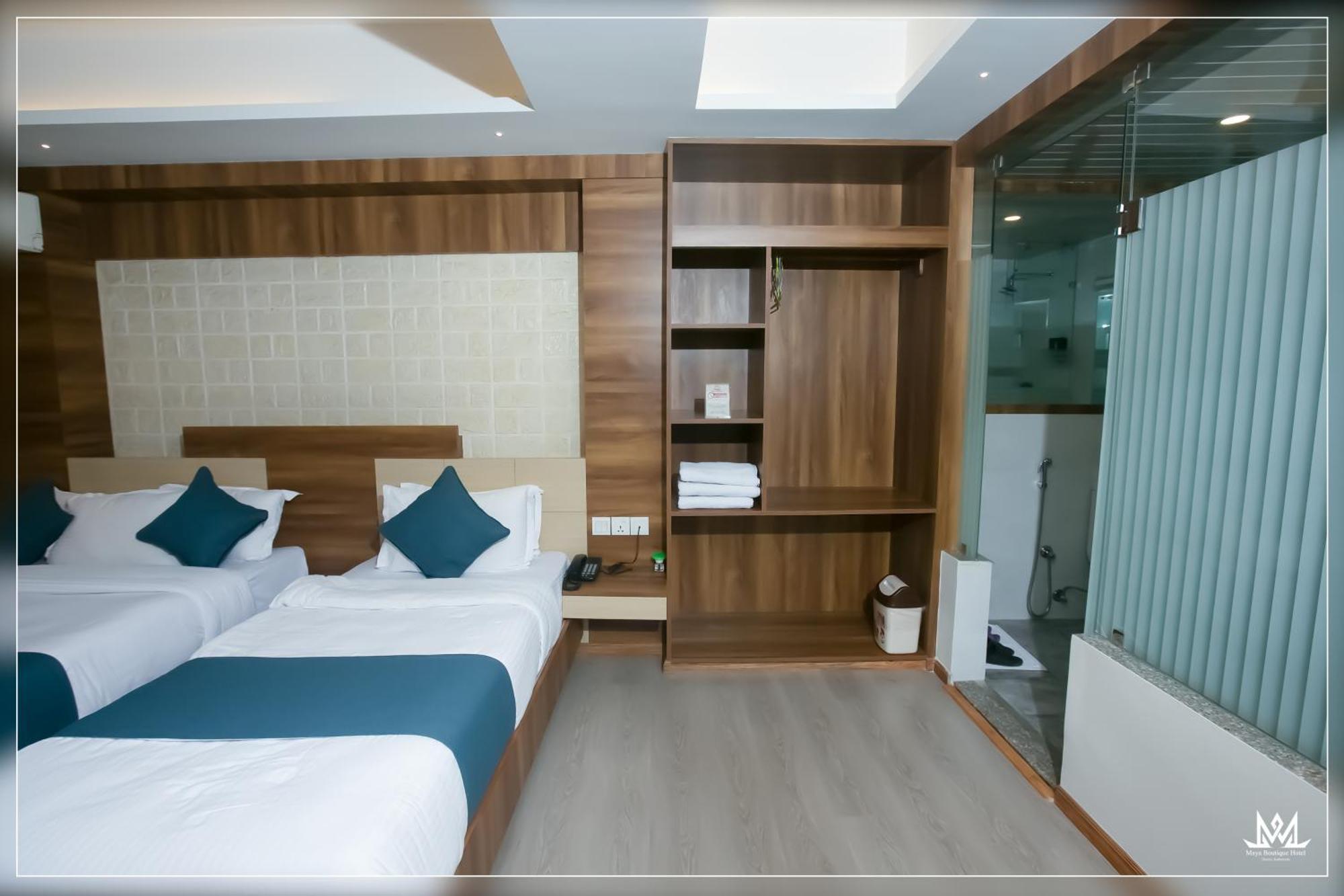 Hotel Maya Boutique & Apartment カトマンズ エクステリア 写真